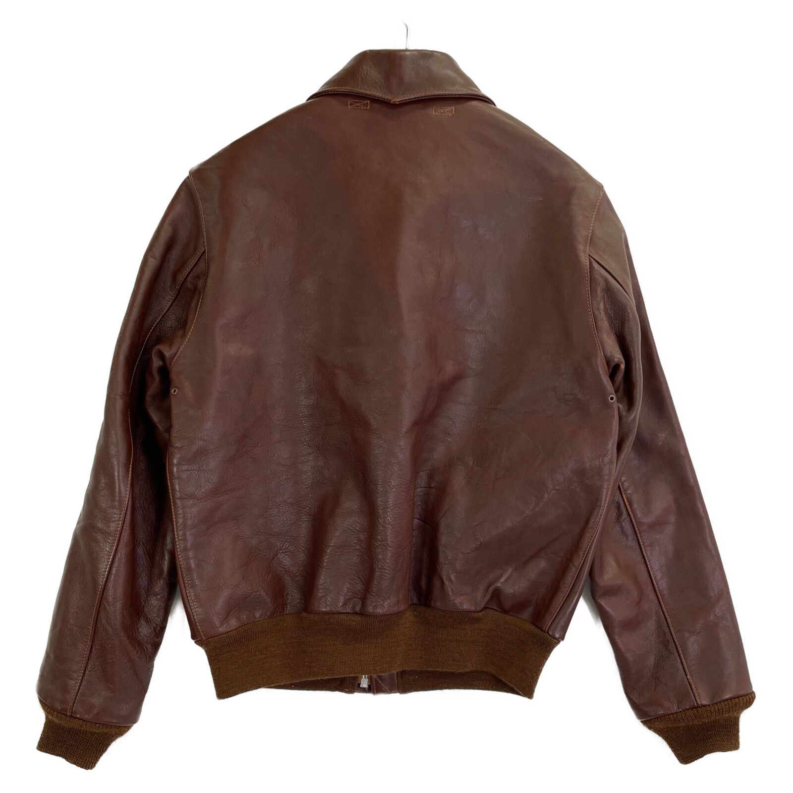 AVIREX TYPE A-2 フライトジャケット 40 A-2 FLIGHT JACKET ANTIQUE LAMB / A-2 フライトジャケット
