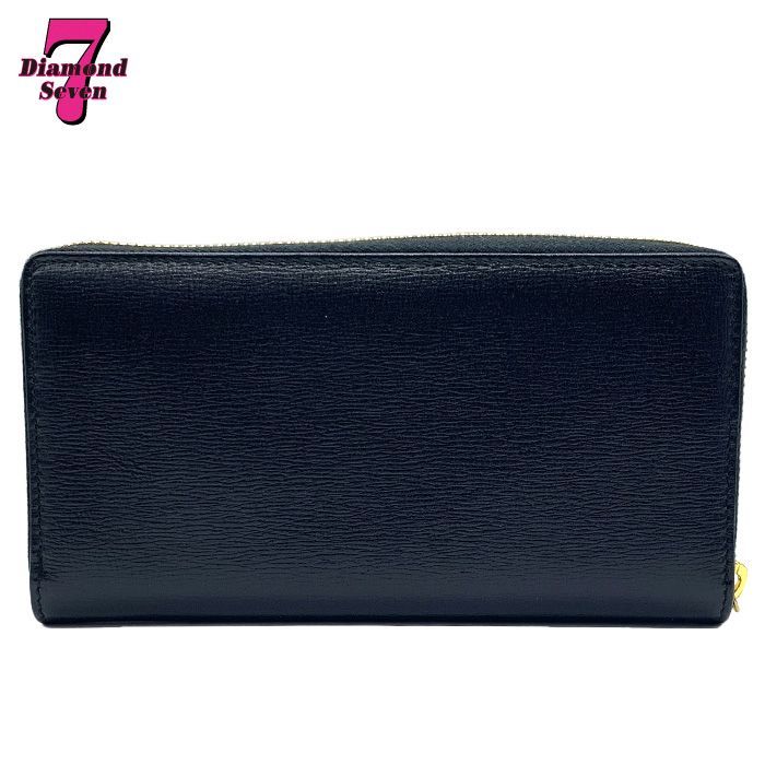 中古】【美品】GUCCI グッチ ラウンドファスナー長財布 598543 