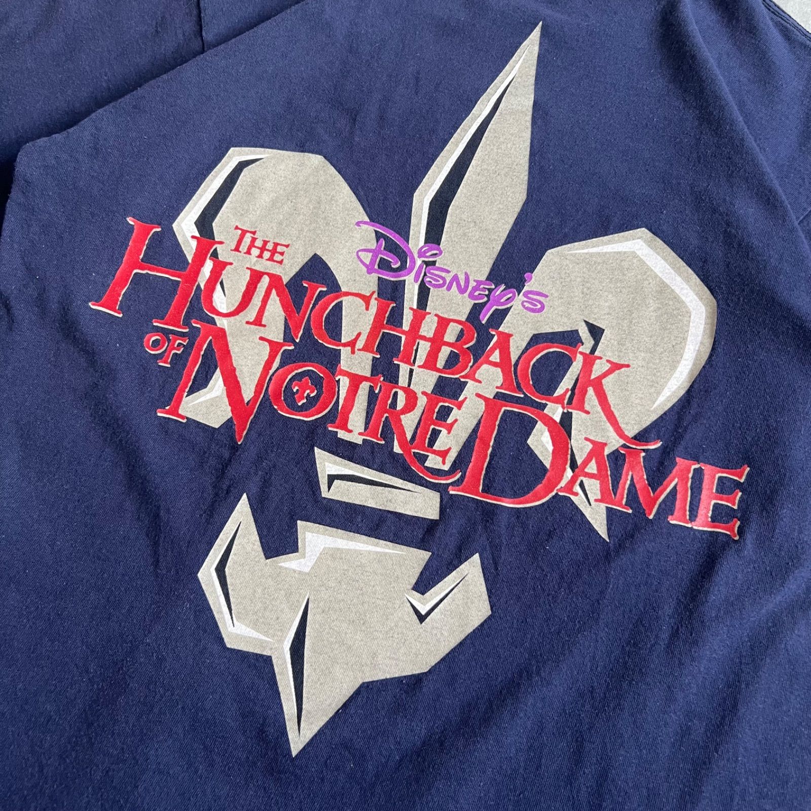 Disney ディズニー公式 90s ノートルダムの鐘 USA製 Tシャツ L 【公式 