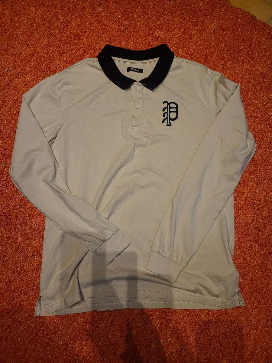 MALBON GOLF マルボンゴルフ 長袖 襟付きTシャツ ポロシャツ m 100