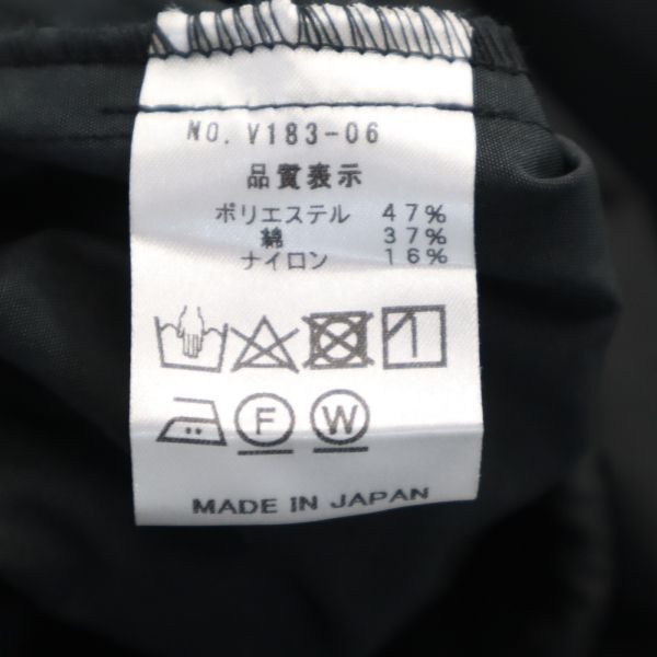 新品 バースト222 18AW 長袖 シャツ 2 ブラック vast222 ポーラーシャツ 日本製 メンズ 【210302】