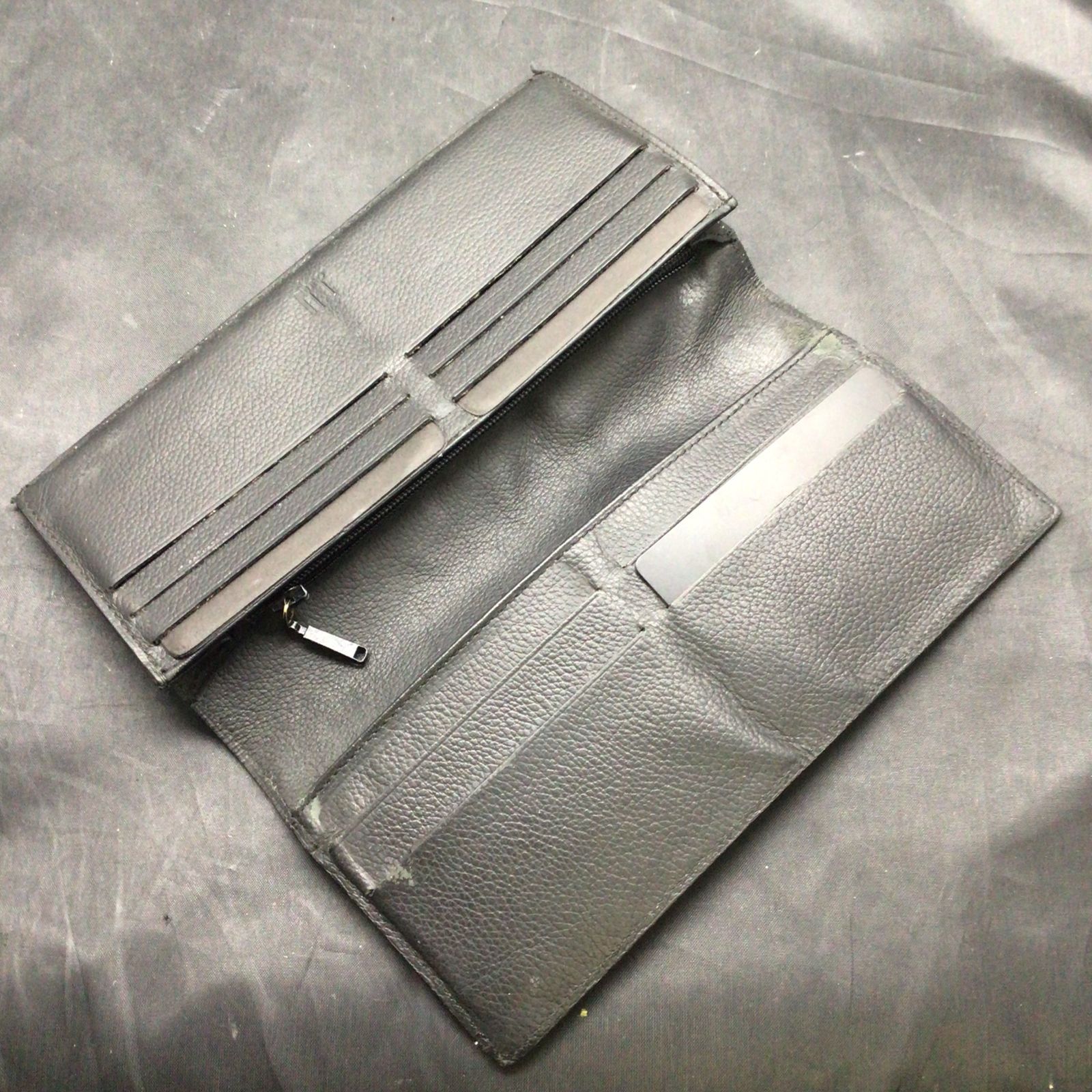 ダンヒル２つ折財布 ダンヒル DUNHILL マネークリップ 二つ折り財布 （ブラック