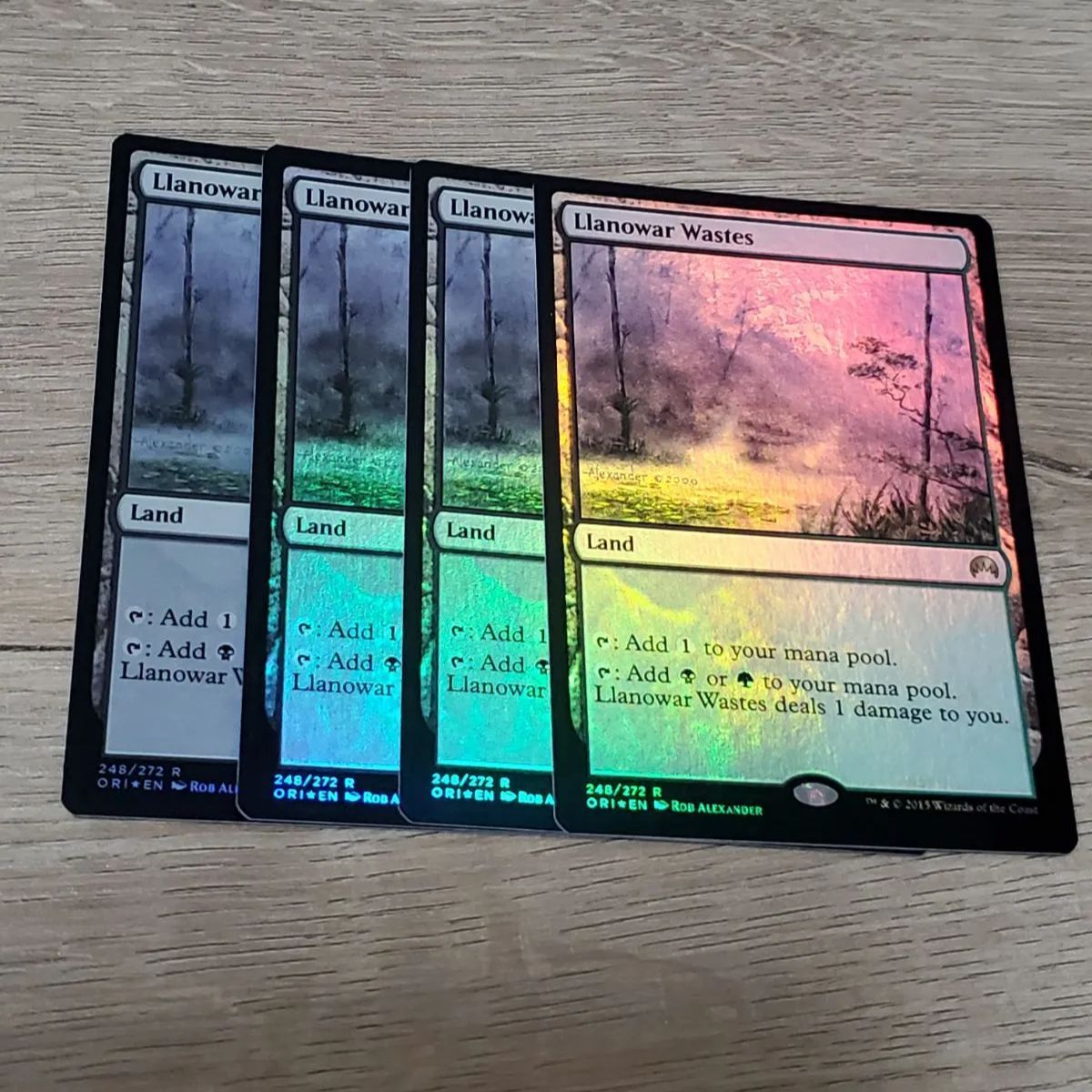 MTG ラノワールの荒原 foil 4枚 - メルカリ