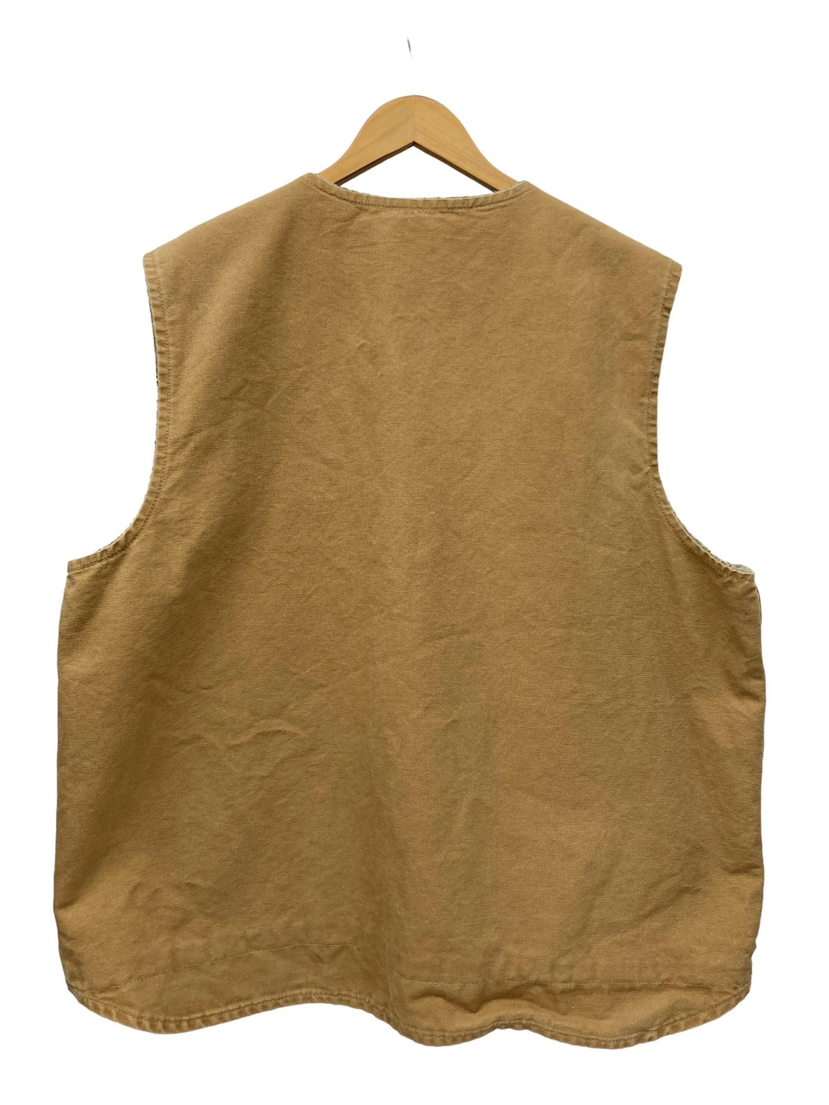 CarHartt ダックベスト 裏ボア ブラウン　XL カーハート 00's “Carhartt” Duck Vest SIZE XL 00年代 カーハート ダック