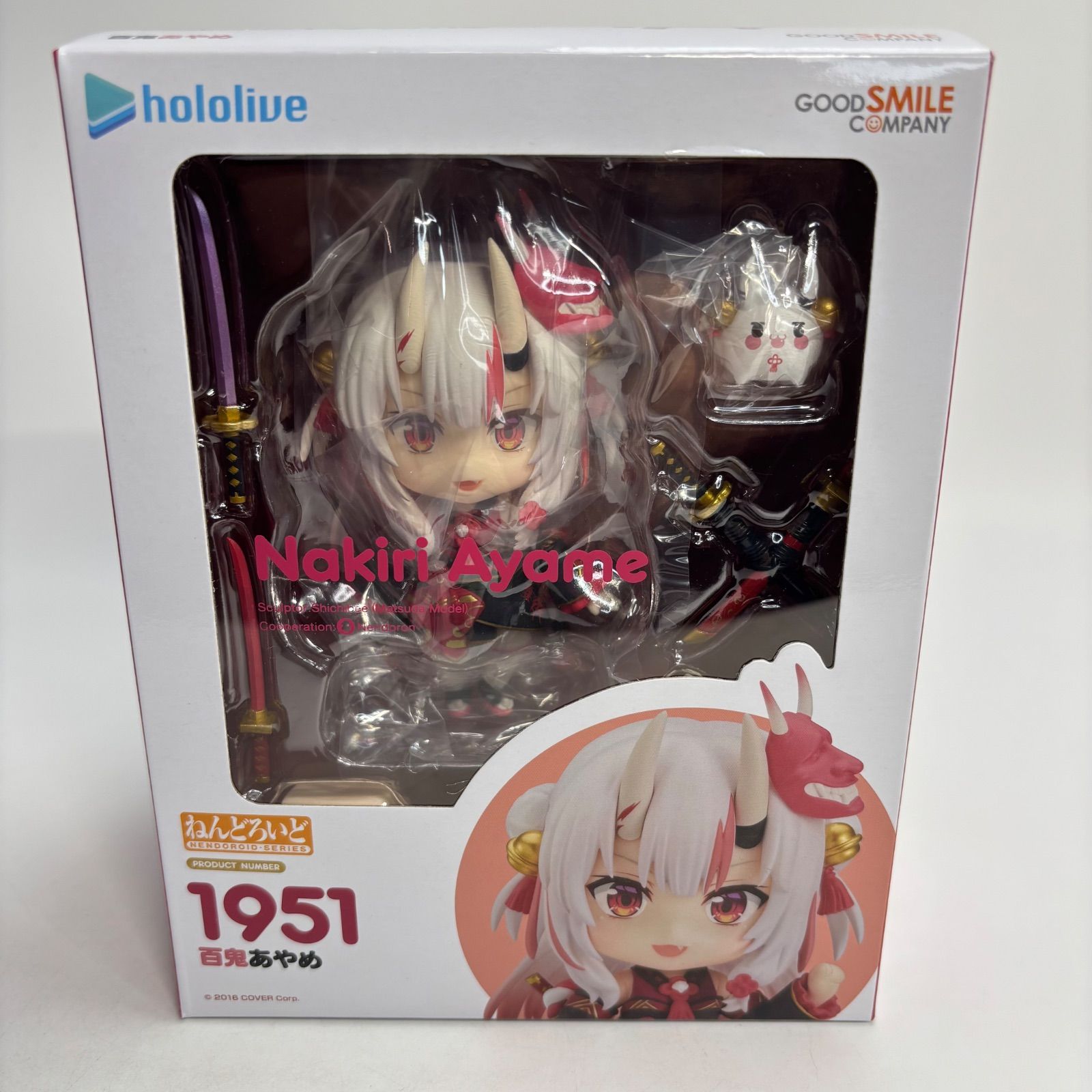 ホロライブ 百鬼あやめ ねんどろいど フィギュア 開封品 箱無し