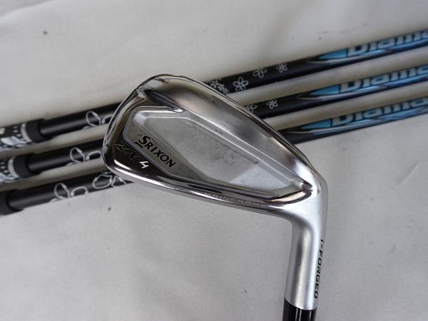 ダンロップ スリクソン-SRIXON- ZXi4 アイアン Diamana ZX-II for IRON 4本 S