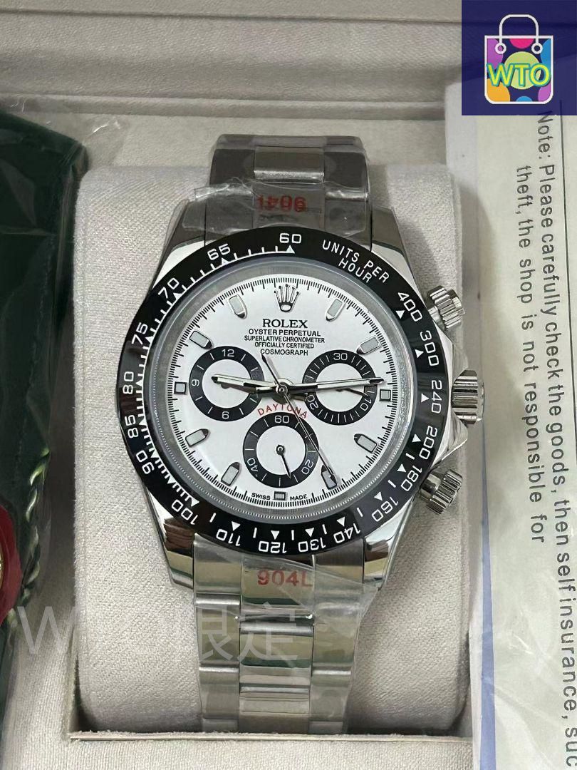 ROLEX デイトナ ホワイトダイヤル クロノグラフ| | -WTO輸入2