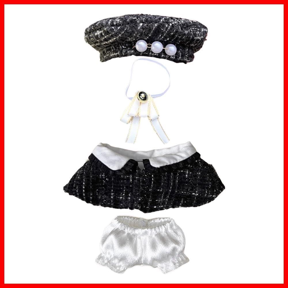 早発】nnns 10cm 15cm ぬいぐるみ 服 ヘッドギ ちょうネクタイ