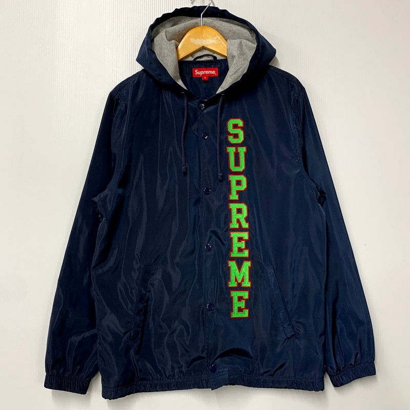 ジャケット・アウター Supreme/Vertical Logo Hooded Coache/S Supreme Vertical Logo Hooded Coaches Jacket (SS17)