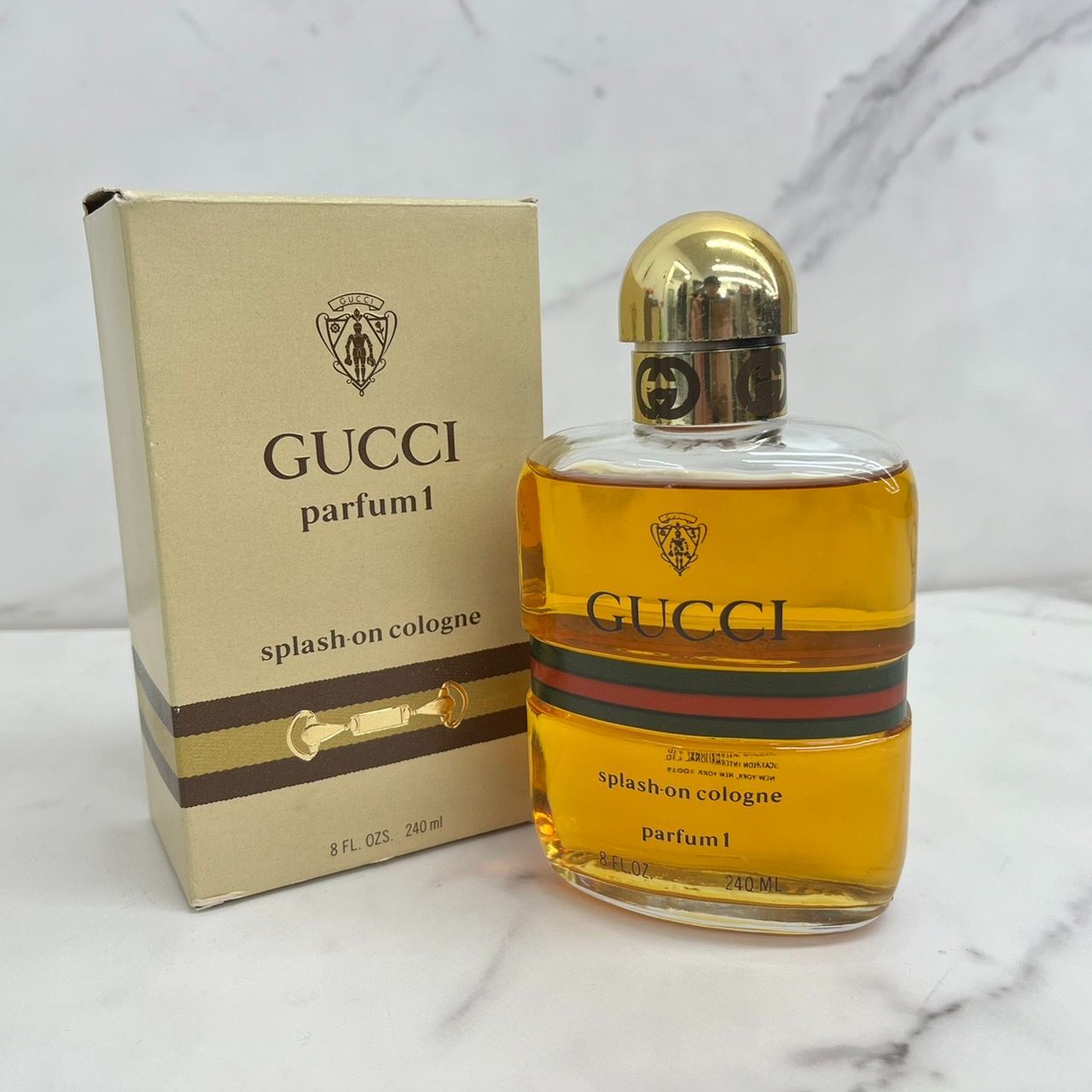 売れ筋がひクリスマスプレゼント！ 廃番希少品】GUCCI parfum1 グッチ cologne splash-on 香水(女性用)