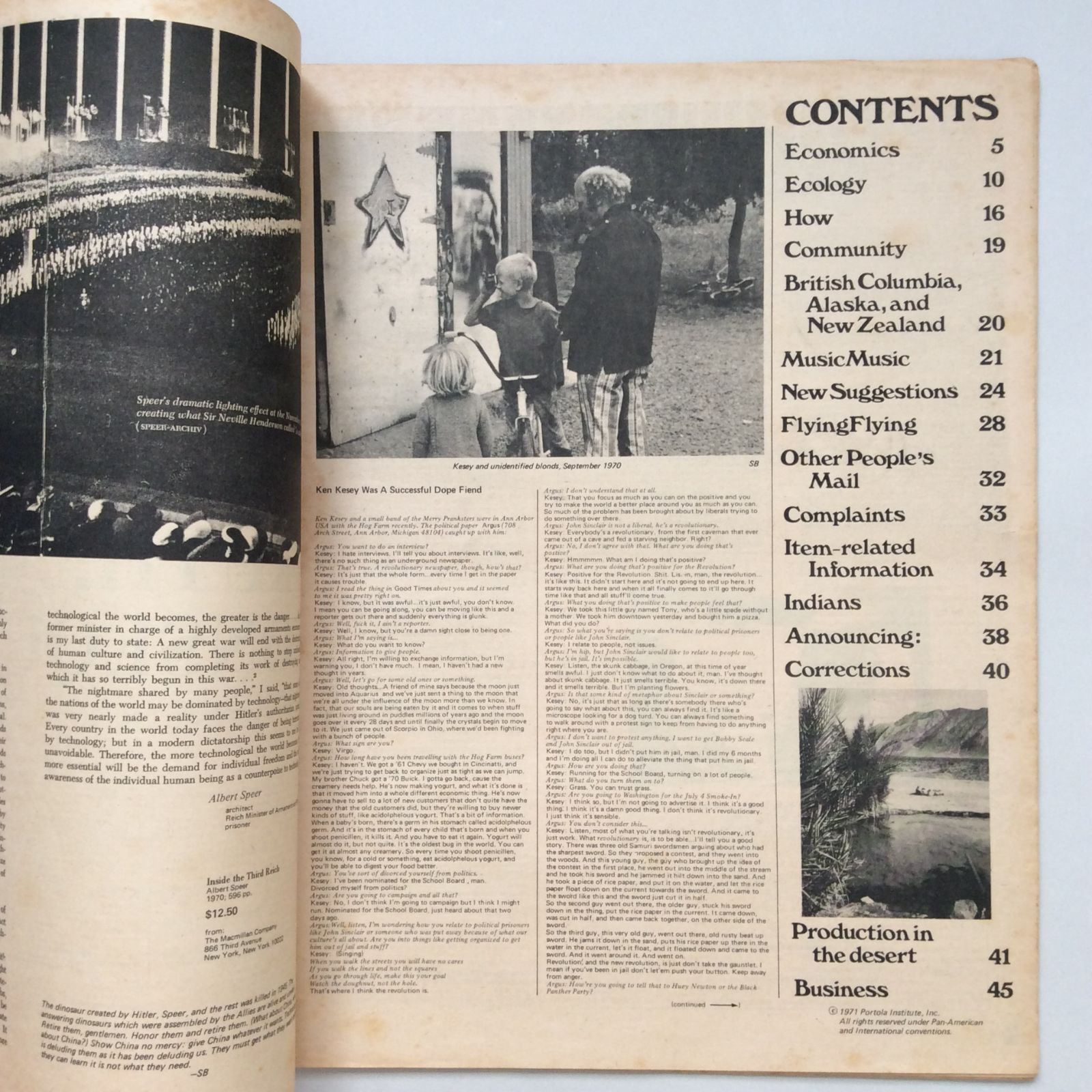 Whole Earth Catalog January 1971（ホールアースカタログ） - メルカリ