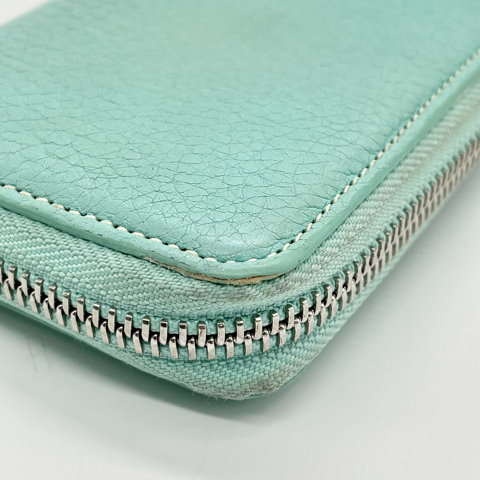 TIFFANY&Co. ティファニー ラウンドファスナー レザー コインケース