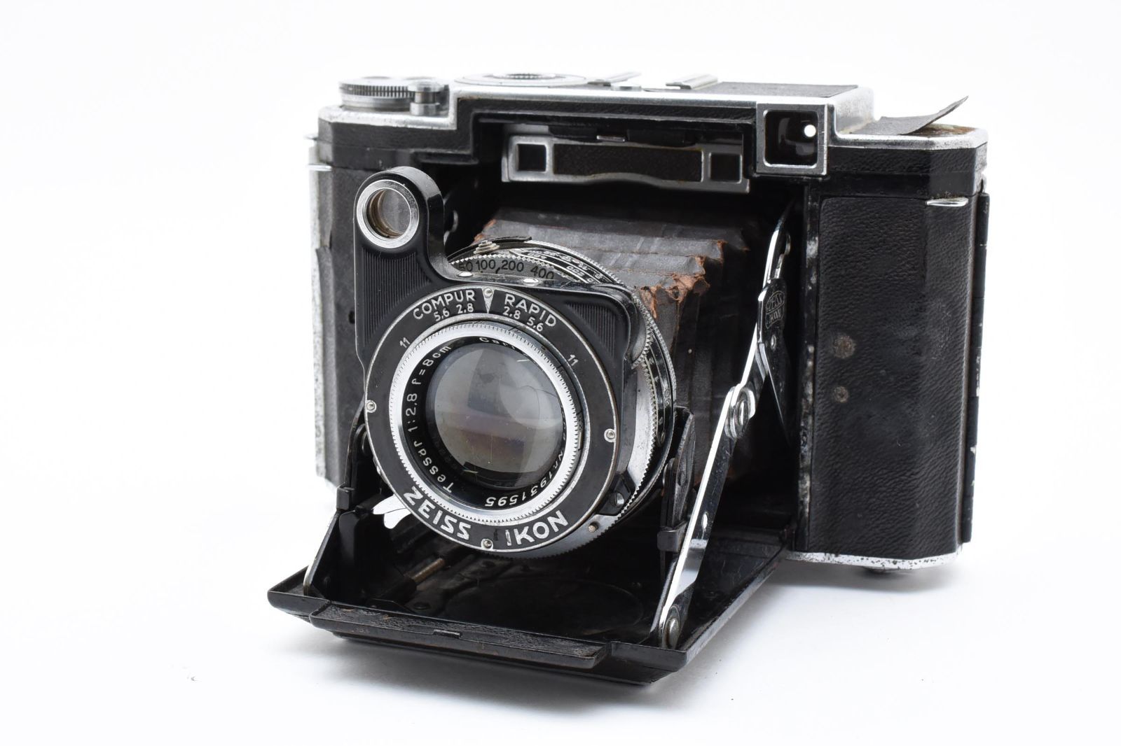 品 Zeiss Ikon Ikonta SUPER Six Tessar 8cm F2.8 530|16 LL880 4214