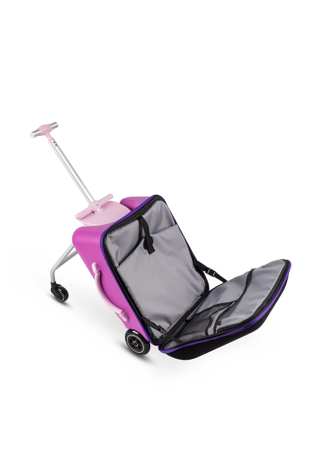 マイクロキックボード - 荷物が簡単 - 折りたたみ式で乗れるスイスデザインの荷物ケース 機内持ち込み可 子供用 対象年齢18か月以上 バイオレット STEELWINDOWSANDDOORS_COM