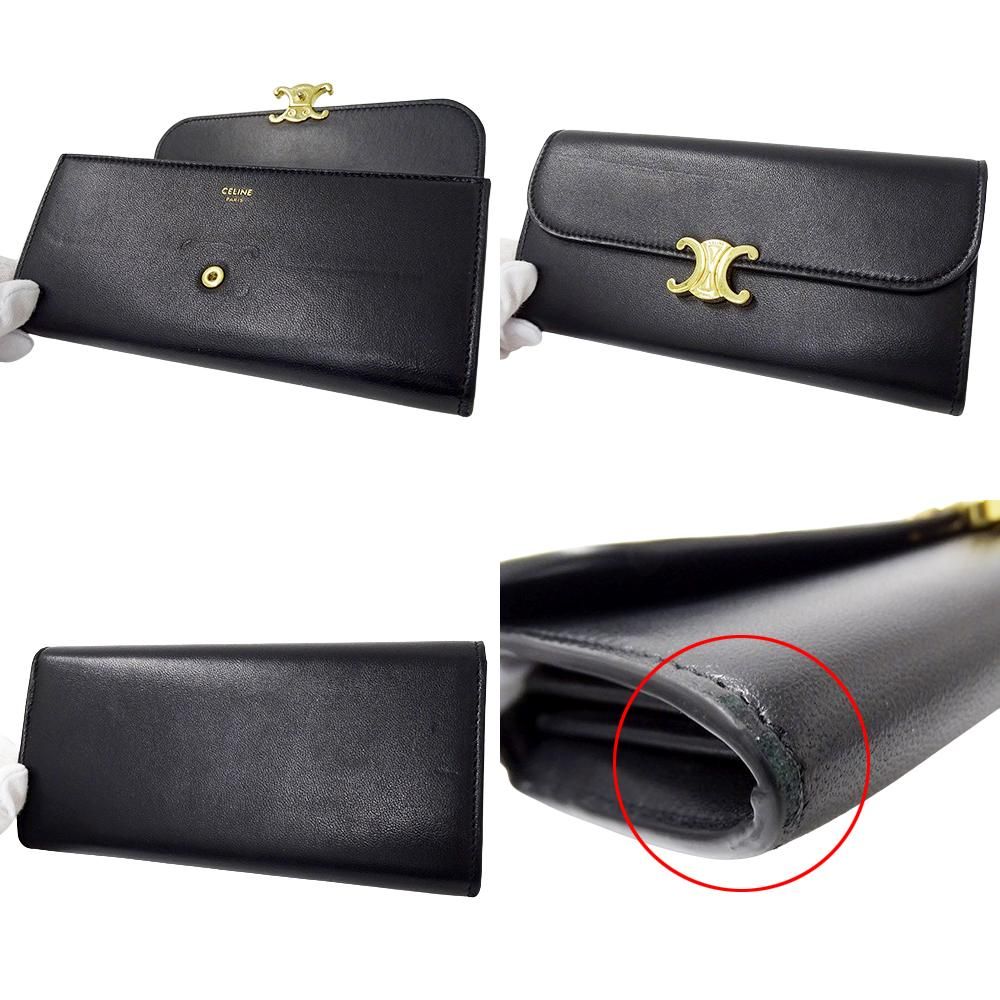 セリーヌ CELINE 財布 レディース ブランド 長財布 トリオンフ