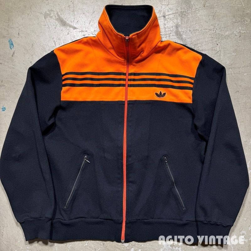 70's~ adidas トラックトップジャージ デサント 西ドイツ size3 M相当