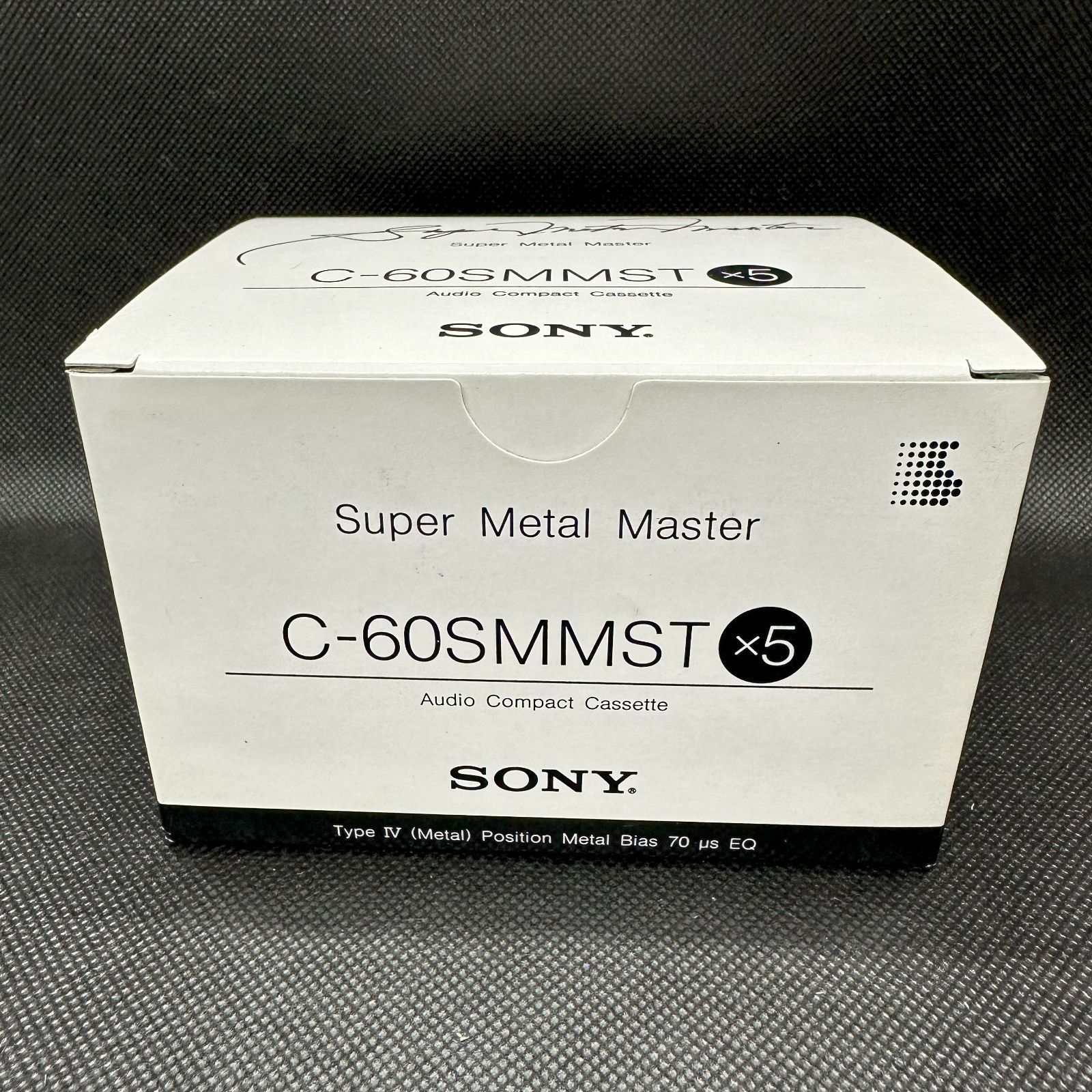 新品/未開封品】ソニー SONY スーパーメタルマスター60 C-60SMMST オーディオカセットテープ メタルテープ ５本セット - メルカリ