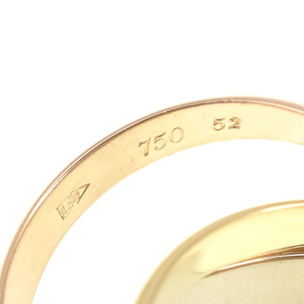 カルティエ CARTIER トリニティ 3連リング サイズ52 JP12 スリーカラ― レディース S 139660