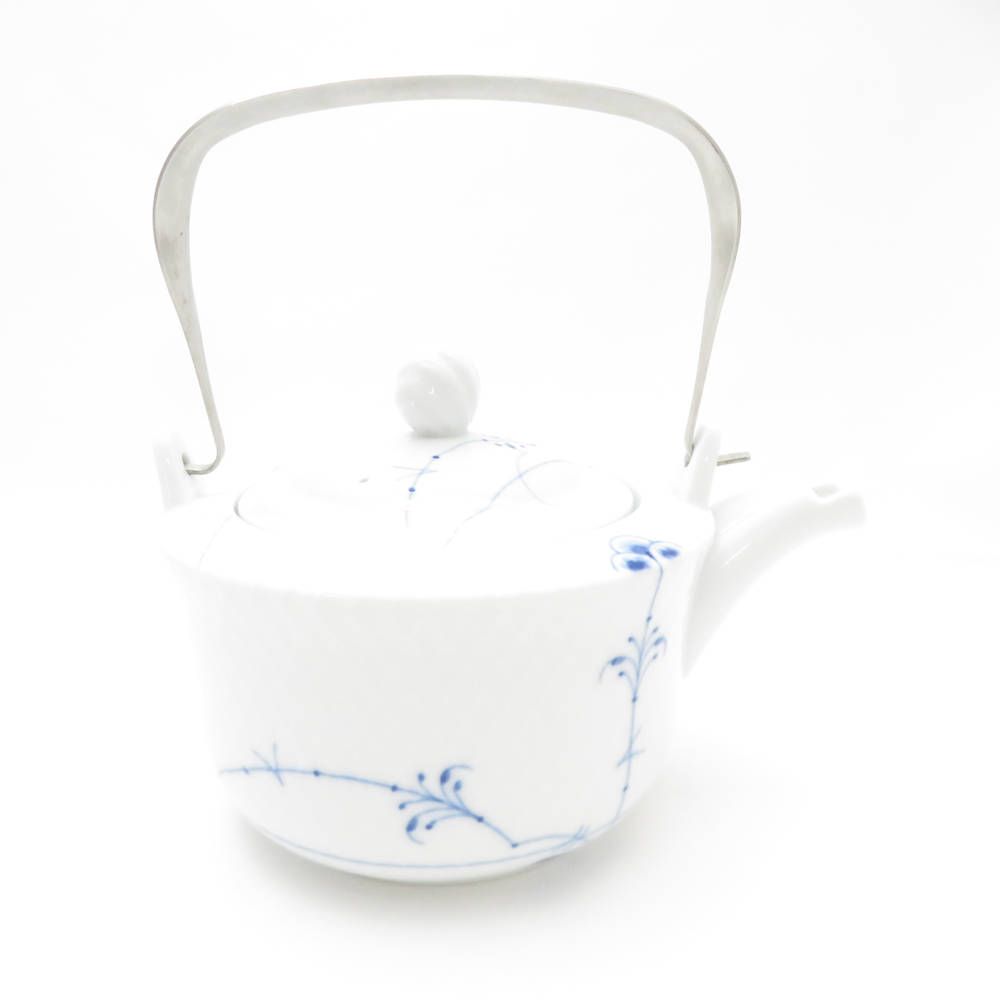 ROYAL COPENHAGEN ロイヤルコペンハーゲン ブルーパルメッテ ティーポット 1点 700ml 茶器 SC8943B3