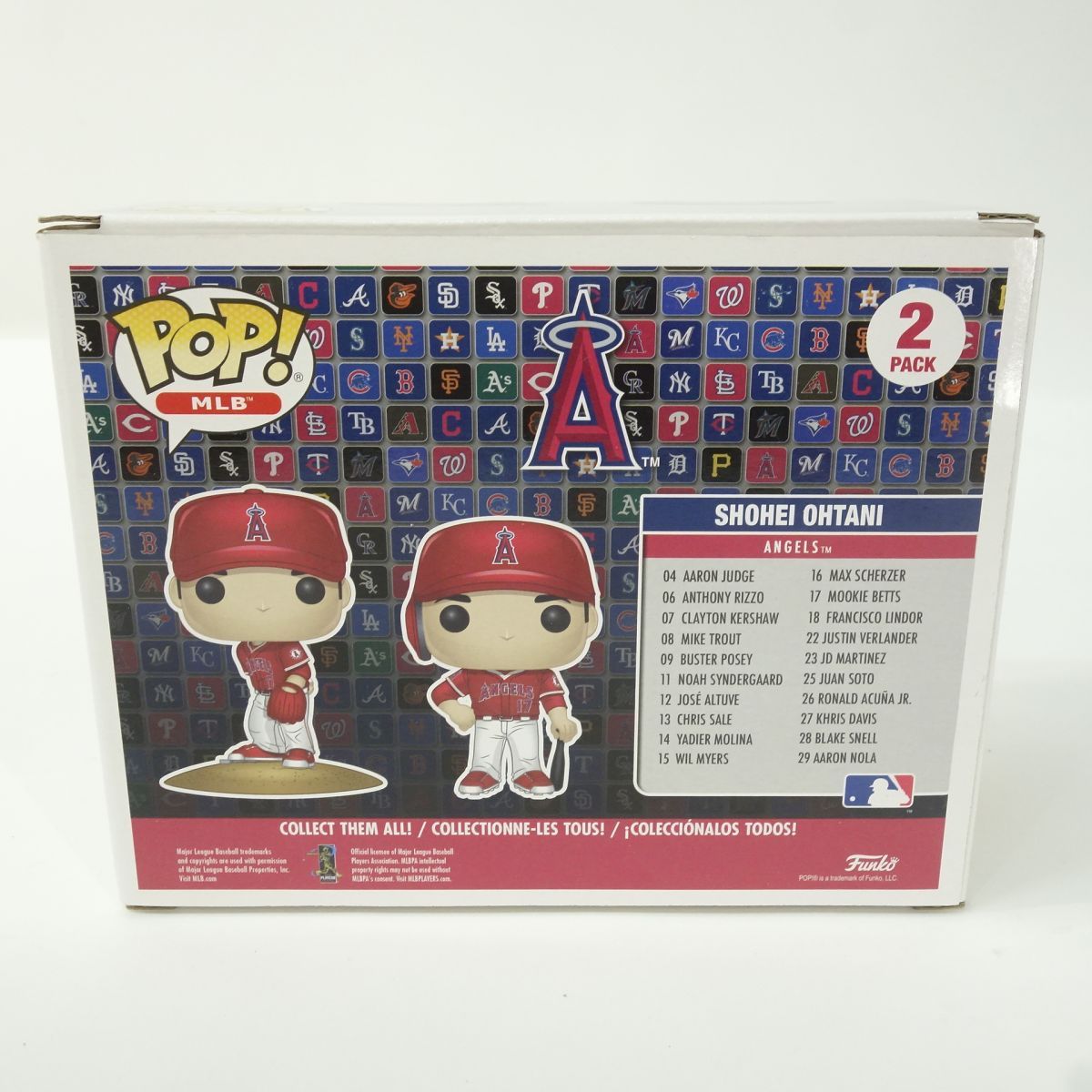 Funko Pop　MLB　ドジャース 大谷翔平 フィギュア ２体セット ファンコ ポップ！大谷翔平 (ドジャース） MLB 2体セット