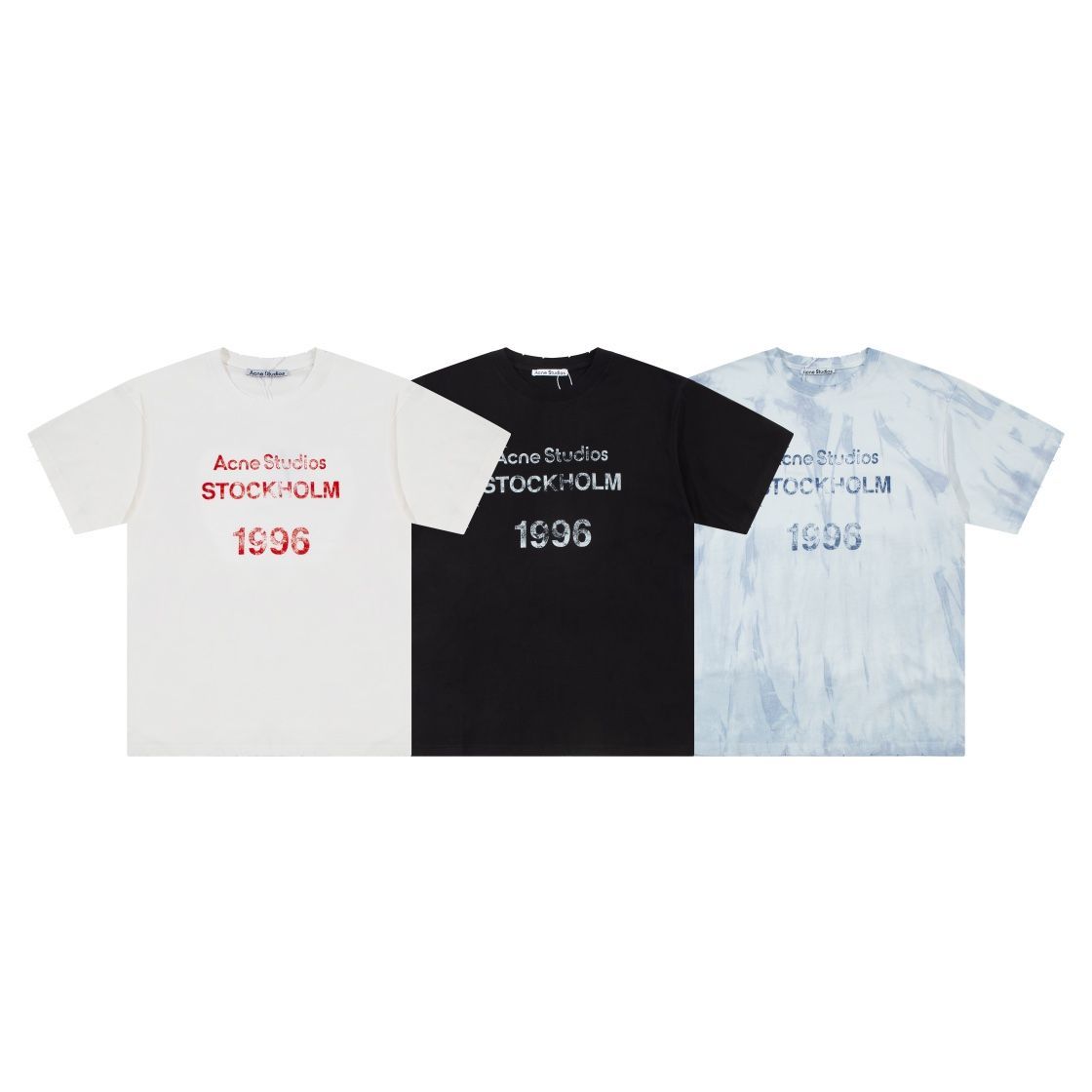 Acne Studios 春夏ヴィンテージ1996レタープリントタイダイエッジ 