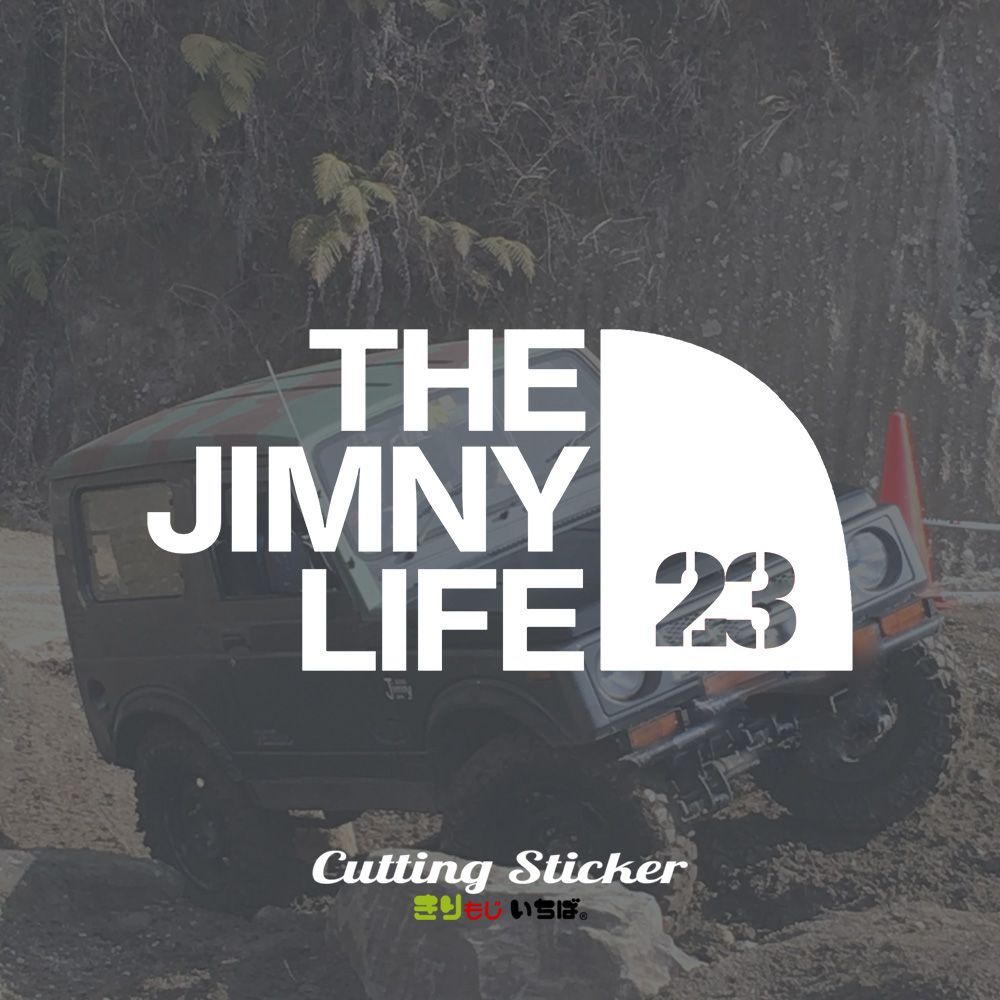 メルカリshops Jimny ジムニー 23 Jb23 1カラー 車 カッティングステッカー