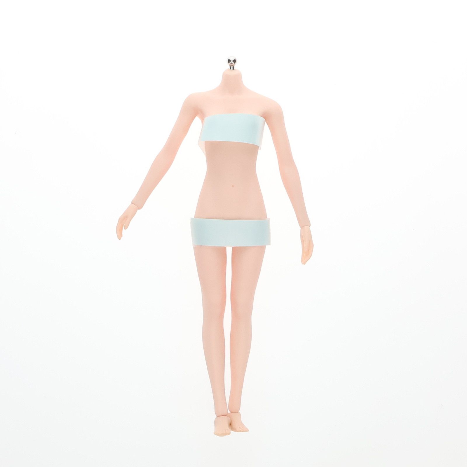 1&frasl;6 女性シームレスボディ ペール ミドルバスト フットパーツ交換可能