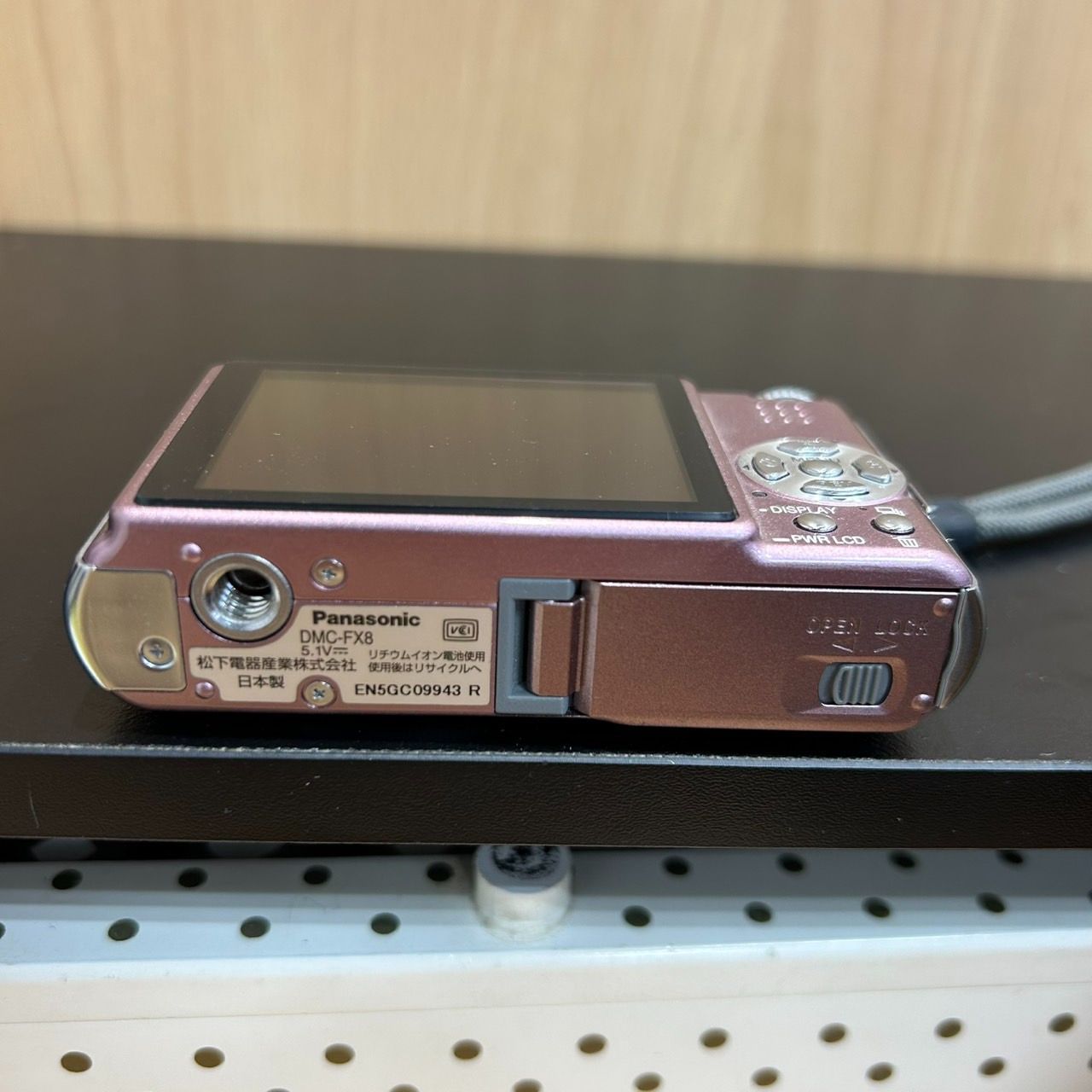稼働品】パナソニック LUMIX FXB DMC-FX8 -P デジカメ KID 【公式通販】