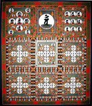 曼荼羅金剛界曼荼羅 胎蔵界曼荼羅 種子字曼荼羅画 伝真言院両界