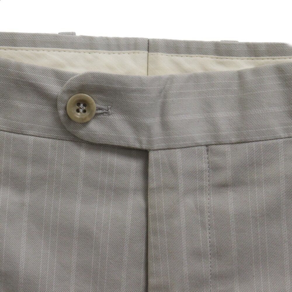 HERMES エルメス ストライプ スラックスパンツ