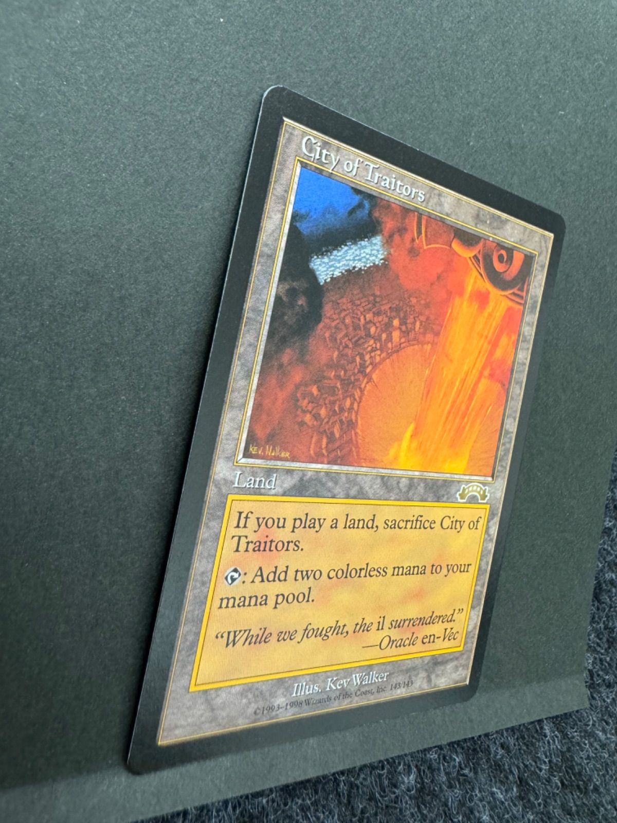 MTG 英語 エクソダス 裏切り者の都/City of Traitors MTG 裏切り者の都 英語 エクソダス EXO City of Traitors - メルカリ