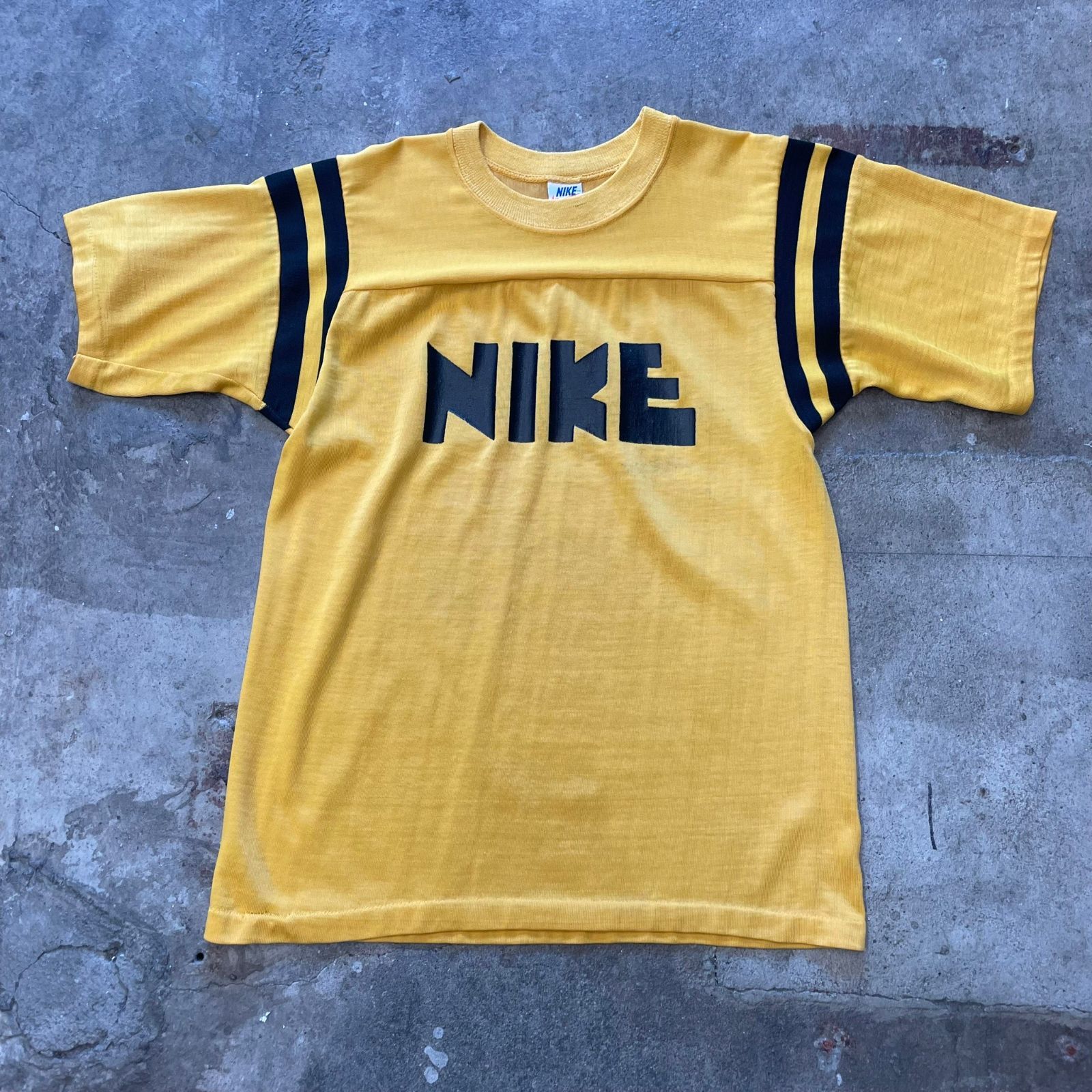 70s NIKE ゴツナイキ オレンジタグ Tシャツ - メルカリ