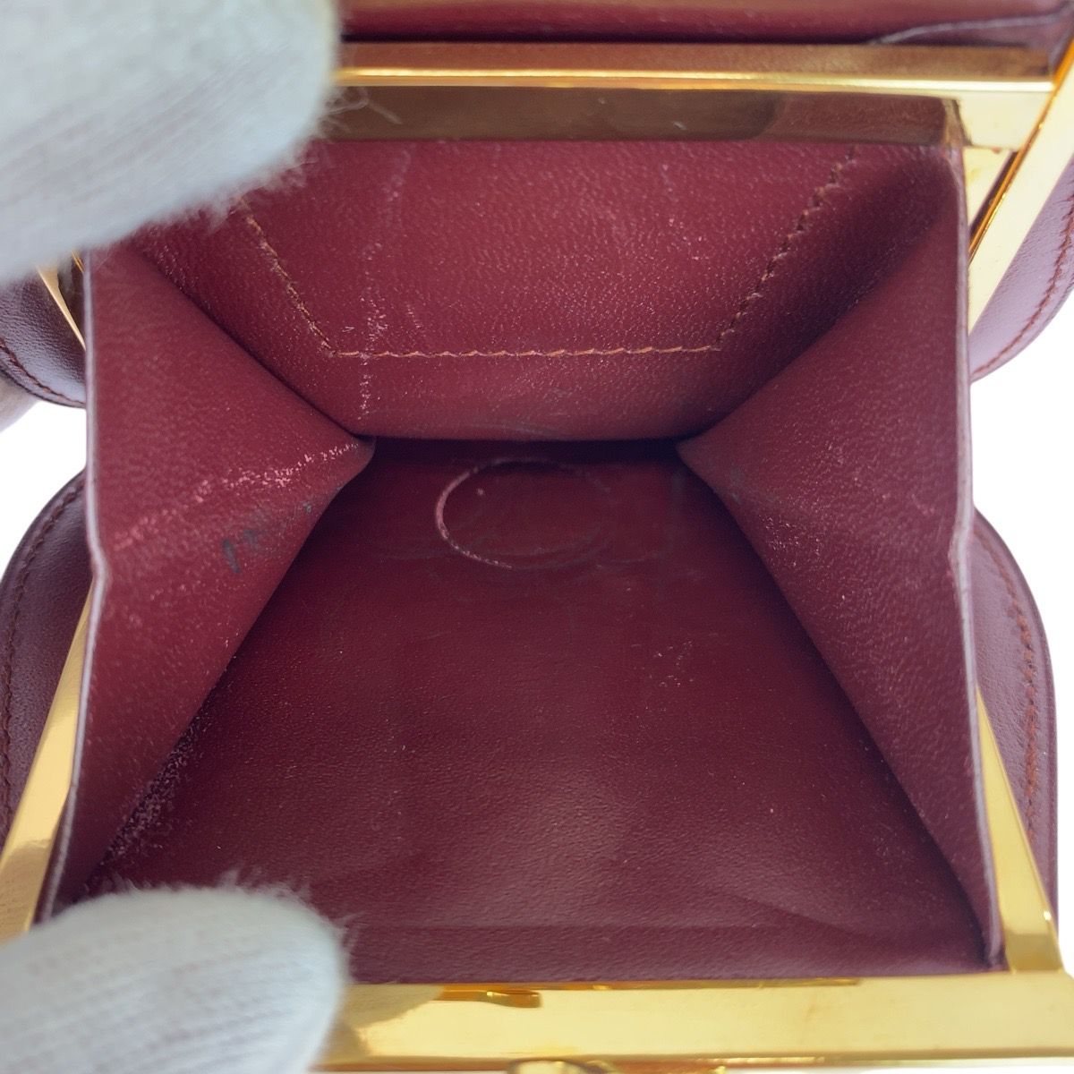 CARTIER カルティエ マストライン ワインレッド ボルドー