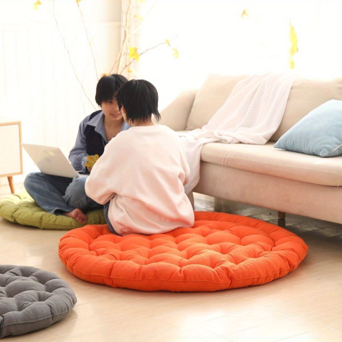 ふっかり！ウィルトン織 モダン ギャッベ ラグ 150×225cm-65001 ふっ