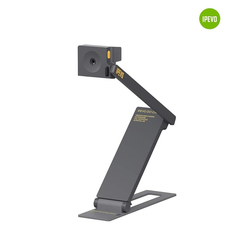 IPEVO 書画カメラ DOCAM 視野角72° 800万画素 4K UHD USB接続 携帯性 コンパクトサイズ 0