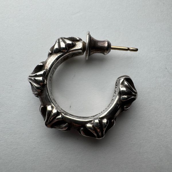 CHROME HEARTS クロスバンドフープピアス 楽天市場】【CHROME HEARTS クロムハーツ】CH Cross Band Hoop