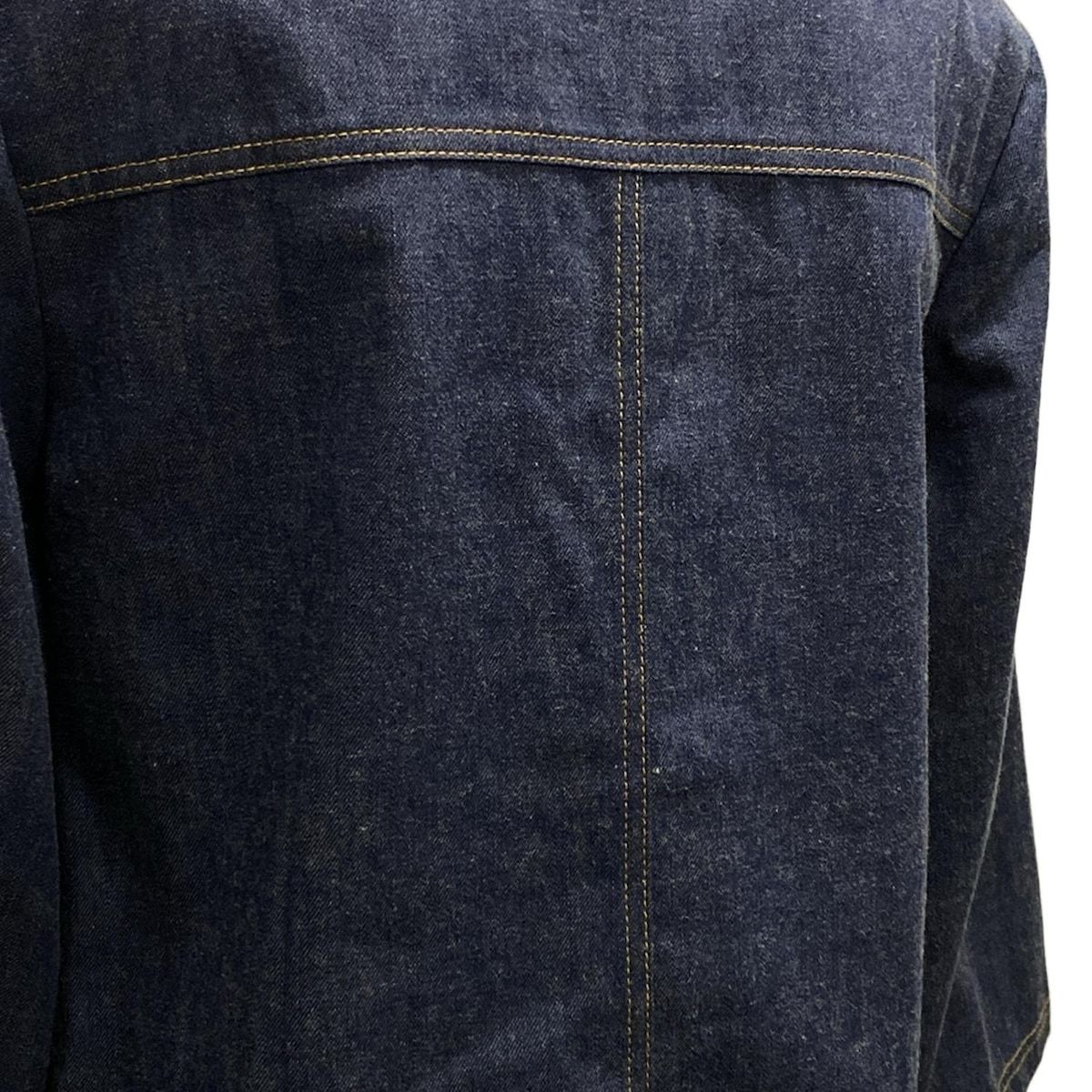 GUCCI ネイビー デニム ワンピース Denim mini dress with Horsebit in dark blue | GUCCI® US