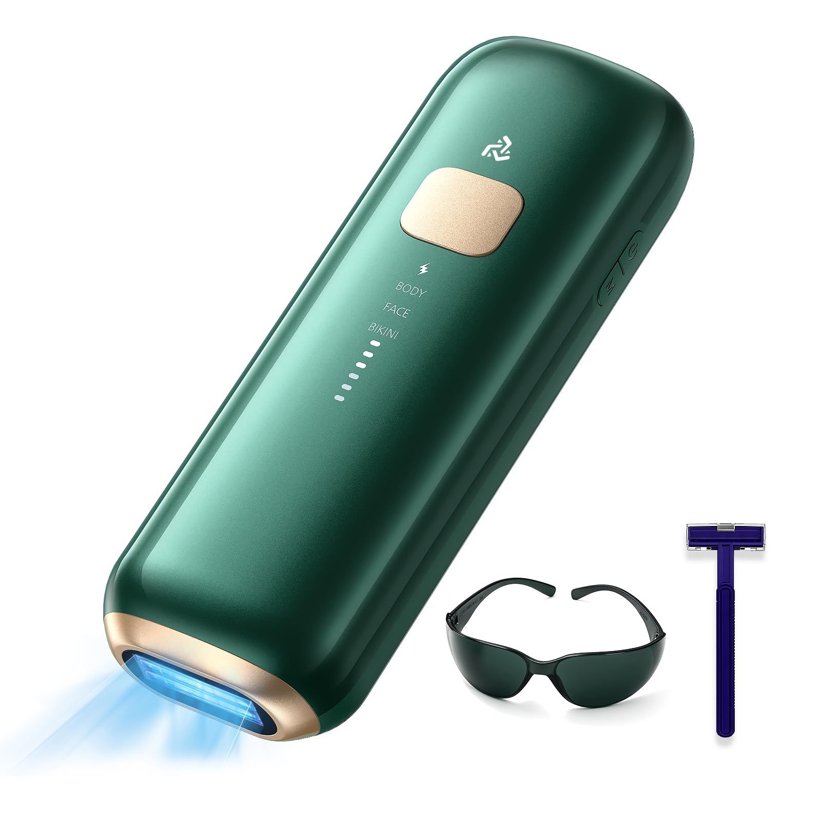 CRYSTAL HIPL 光脱毛器 2025夏最新登場 ドイツのiFデザイン賞受賞 サファイア技術搭載 瞬間10℃冷却でほぼ無痛家庭用脱 毛器 150万発 長使用寿命•5段階 全身対応 •連射機能付き 8分脱毛完成HIPL技術 男性剛毛にも対 応 美容…
