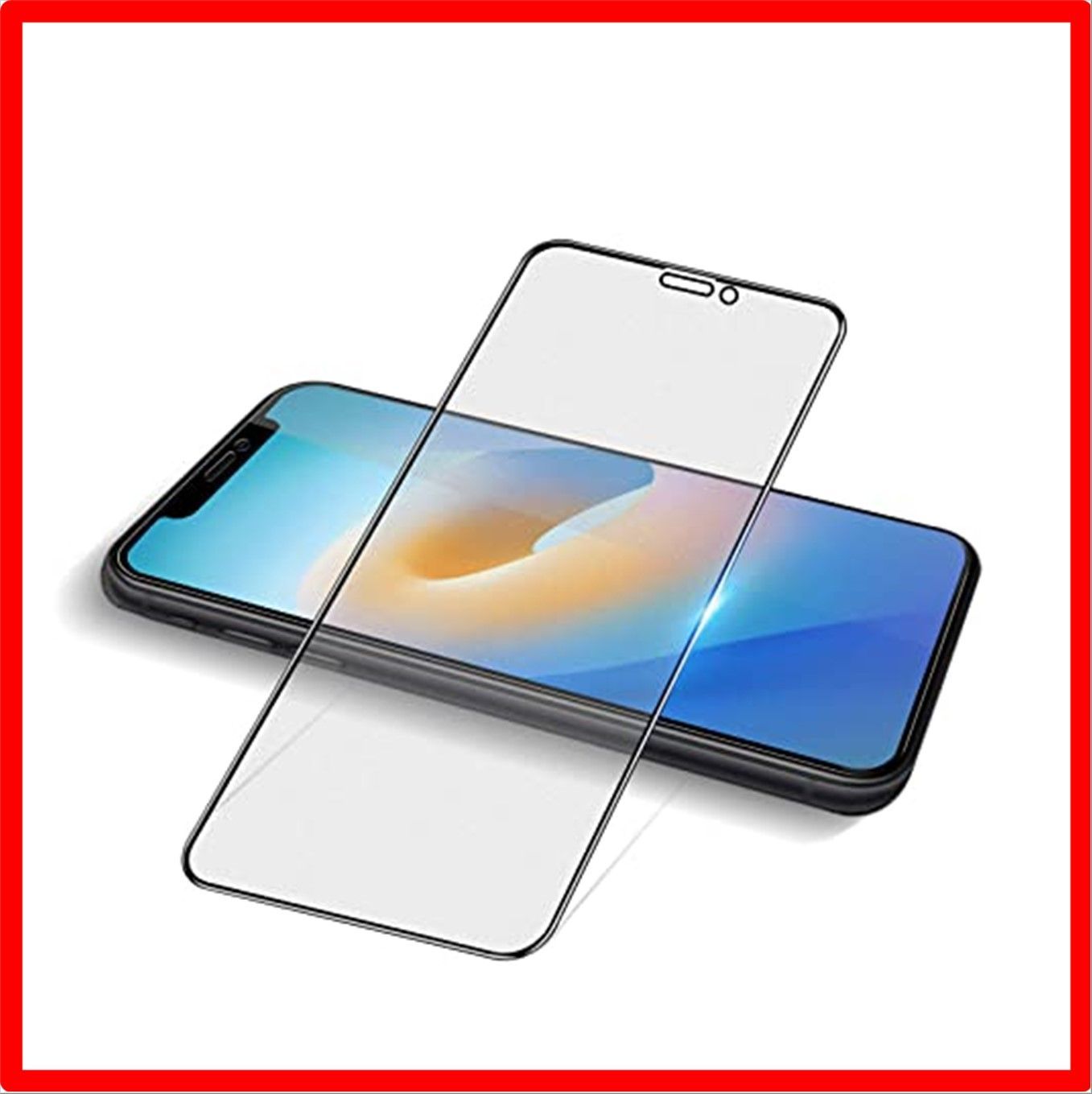 【匿名配送】 iphonexr/11_1枚セット-アンチグレア（全面保護） 【アンチグレア】iphone11 ガラスフィルム さらさら iPhoneXR 全面保