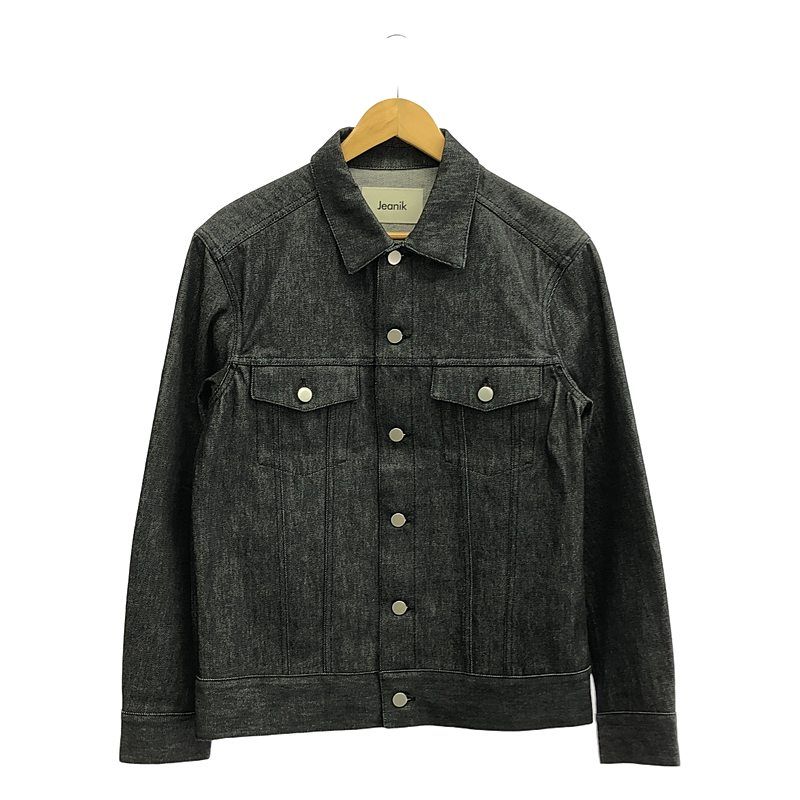 ブラッククラ ファッション 【Jeanik】 デニム ジャケット(ブラック)
