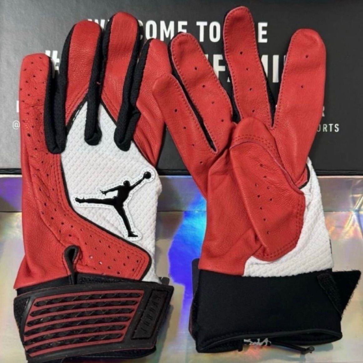 Jordan Fly Select レッド ホワイト バッティンググローブ