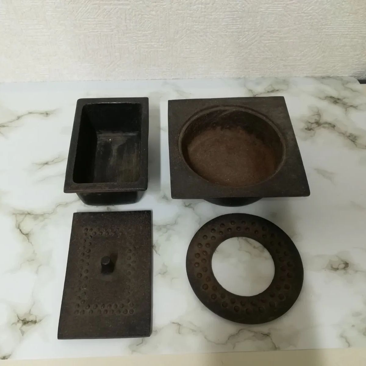 角館の桜皮細工 灰皿 煙草盆 アンティーク 桜皮細工 - メルカリ