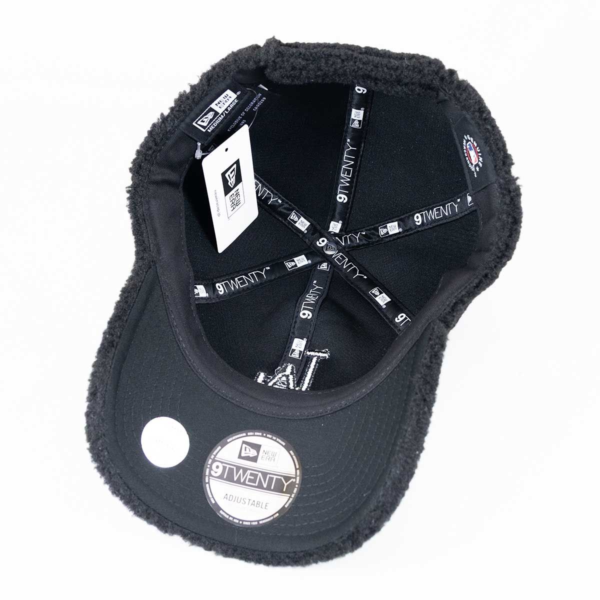 9TWENTY Boa Logoボアフリース ニューヨークヤンキースホワイト NEW