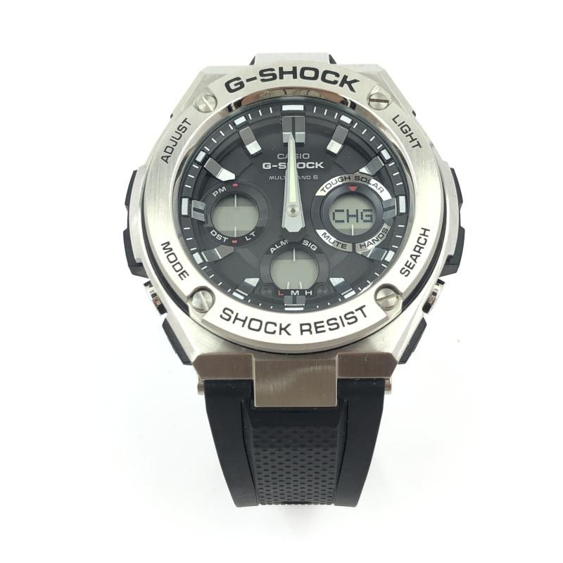 中古】G-SHOCK GST-W110-1AJF 電波ソーラー 箱なし[24][240024516632]