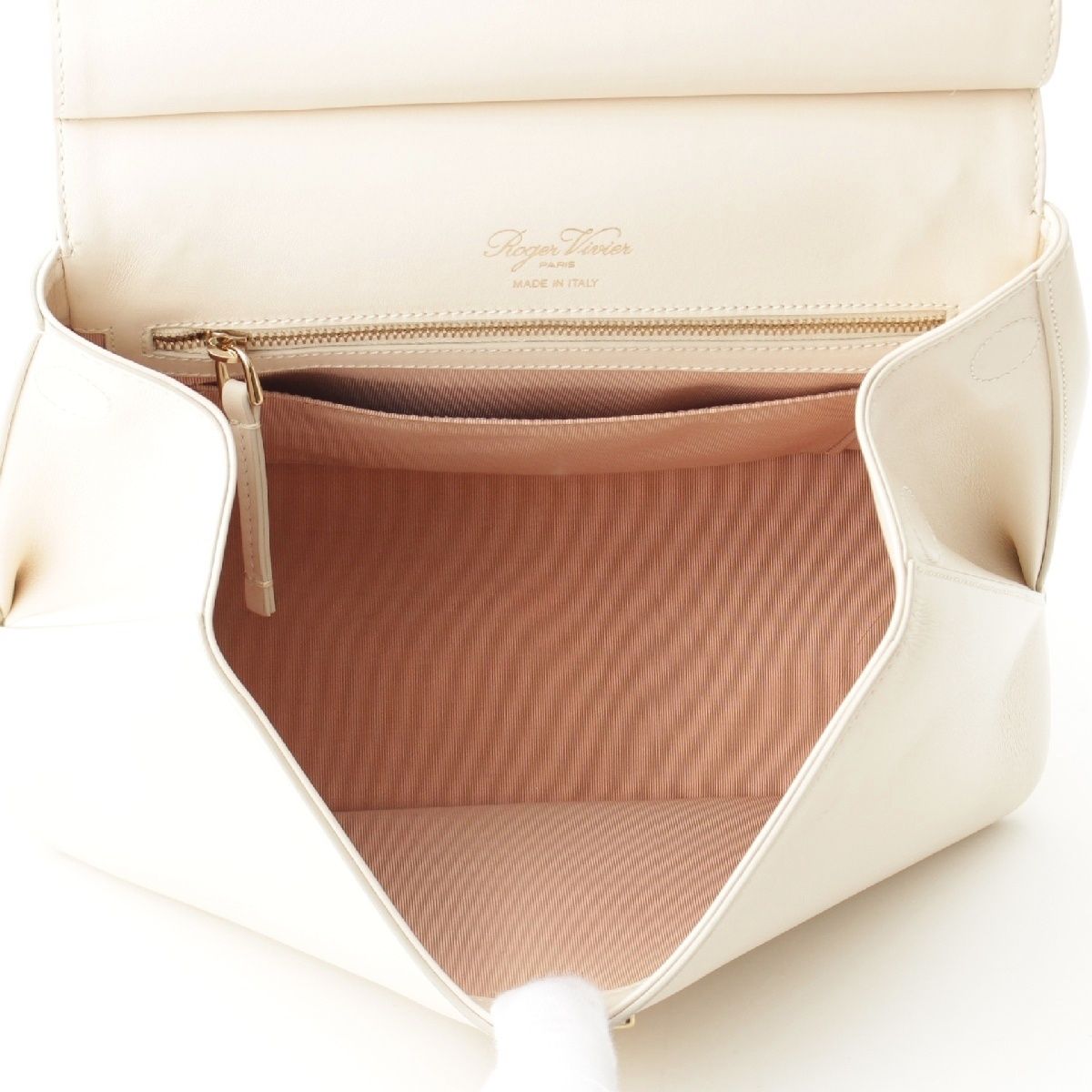 ロジェヴィヴィエ ヴィヴ カバ レザー バックル 2WAY ショルダー