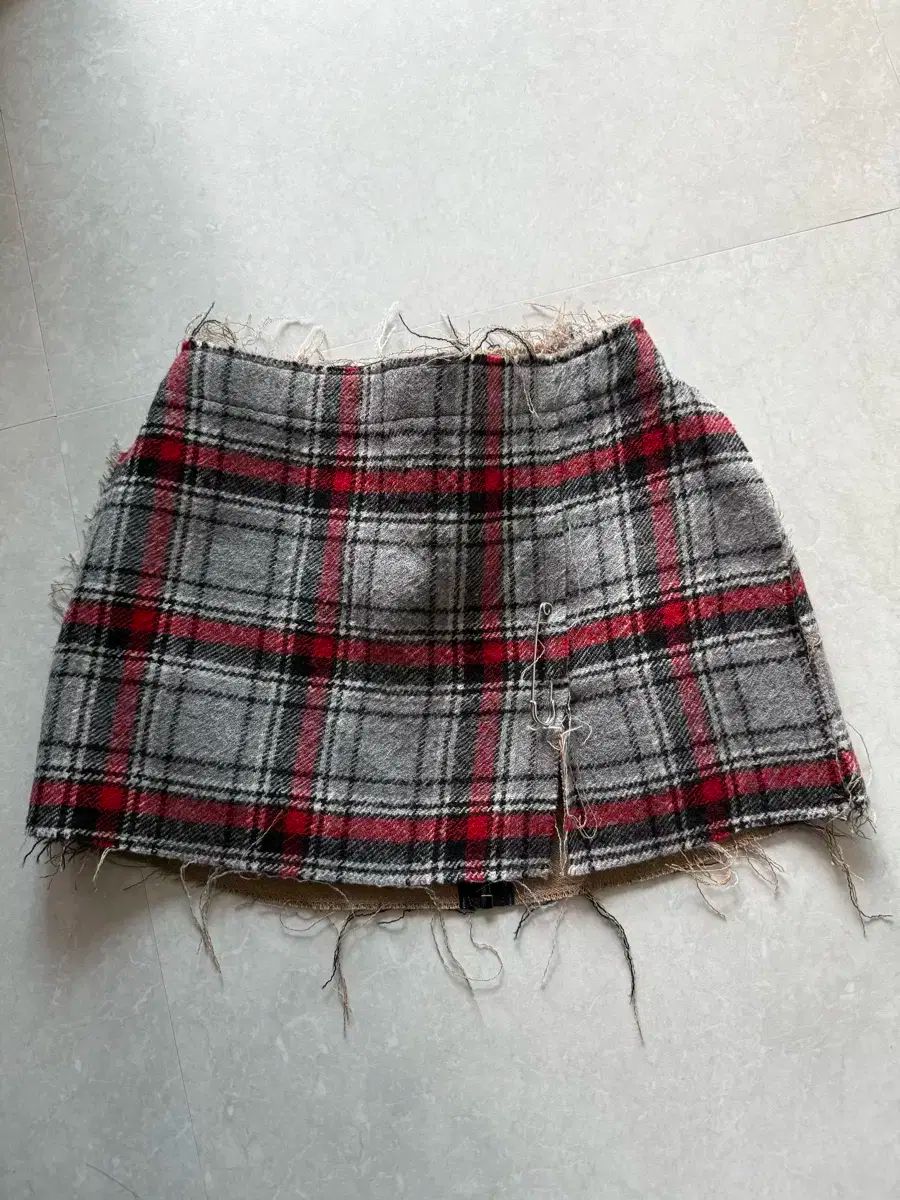 R13 アール サーティーン リバーシブル ローカット ミニスカート