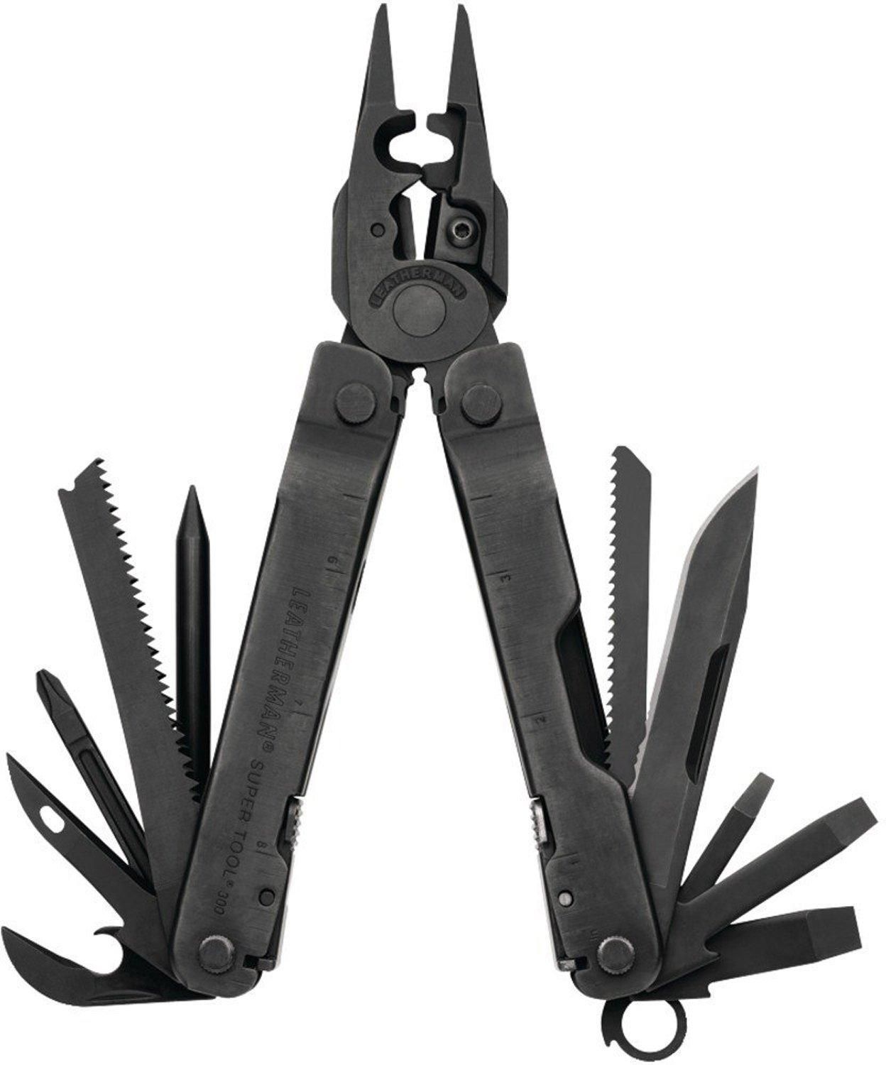 2営業日で発送 LEATHERMAN レザーマン LEATHERMAN レザーマン マルチツール SUPER TOOL300 EOD BKACK スーパーツール300イー オー ディー ブラック ナイ