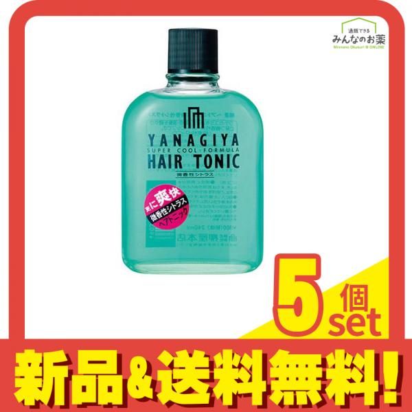 柳屋 ヘアトニック 微香性 シトラス 240mL 5個セット まとめ売り