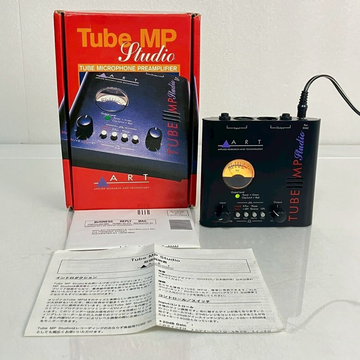 楽器・機材 ART TUBE MP studio マイク プリアンプ
