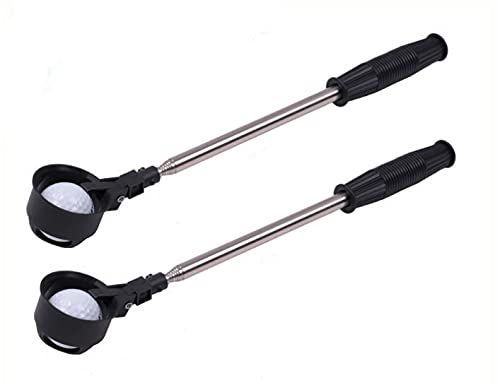 【人気】伸縮式 収集器 8段 玉拾い ボール回収 40cm~210cm ボール拾い ボールレトリバー 軽量 2点セット ゴルフボールピッカー ゴルフ用品 Ansimple
